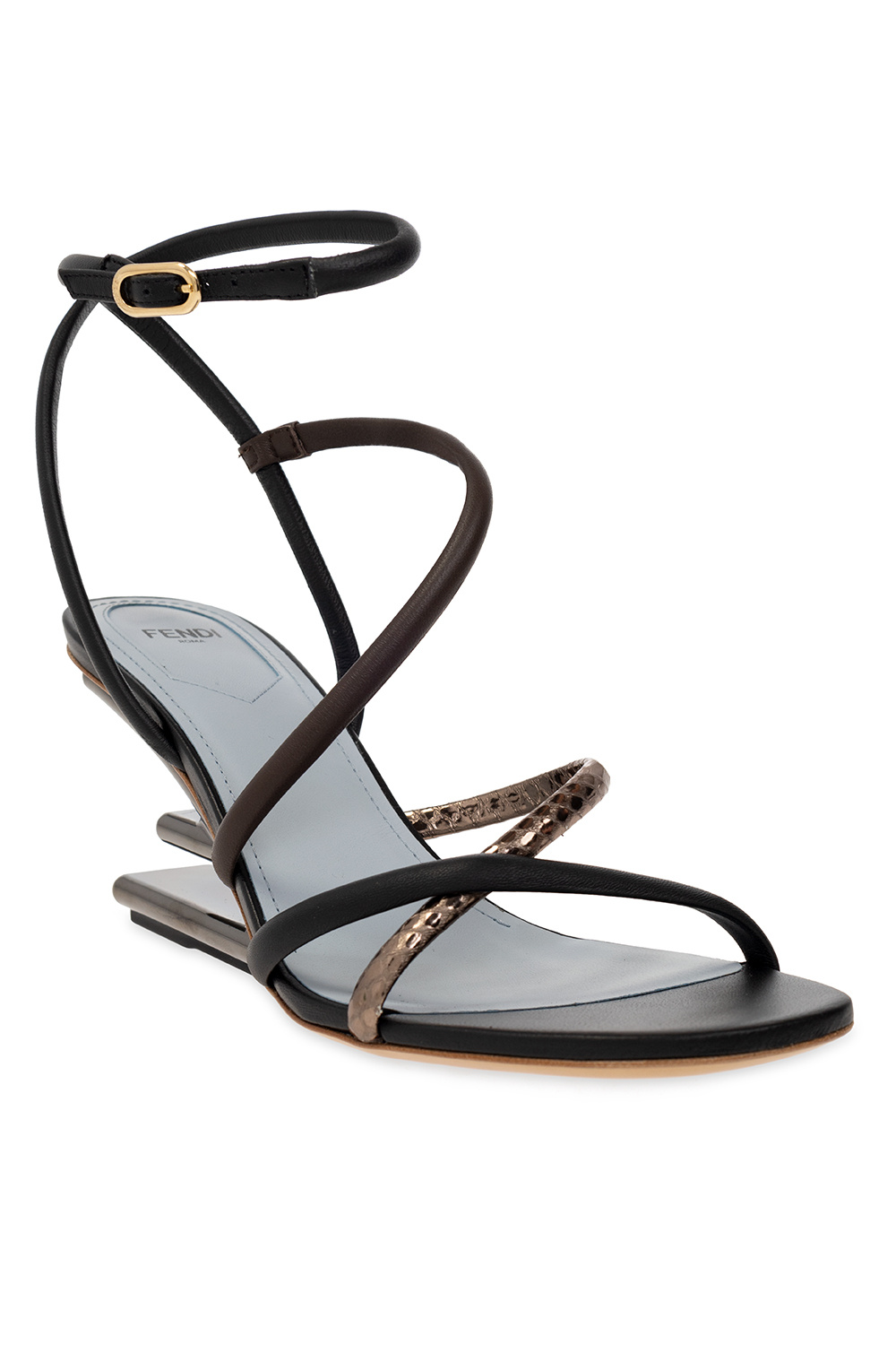 Fendi 'Fendi First' heeled sandals | Women's Shoes | Fendi